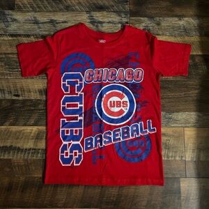 Boys Chicago Cubs T-Shirt Size Large 12/14